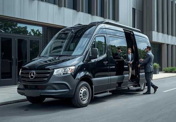 Mercedes Sprinter executive van service in Glencoe Illinois