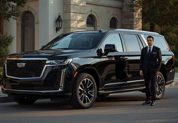 Executive limo service in Highwood Illinois with professional chauffeur