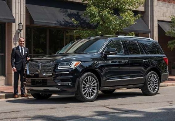 Executive limo service in Highwood Illinois near local business and residential corridors