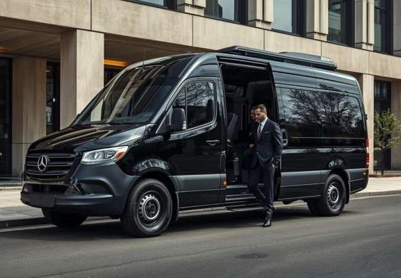 Mercedes Sprinter executive van service in Highwood Illinois