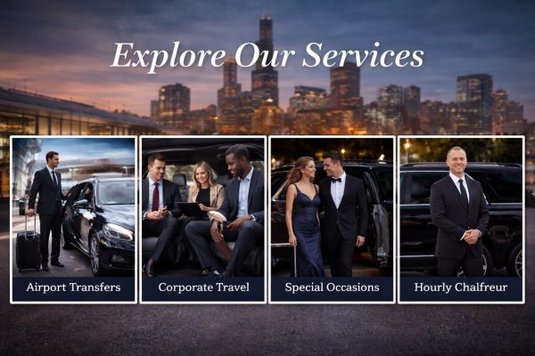 Explore our chauffeured transportation services in Chicago