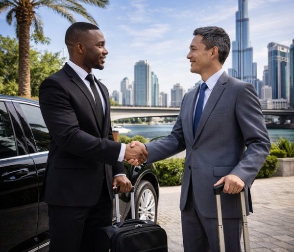Chauffeured transportation arranged internationally for business travel